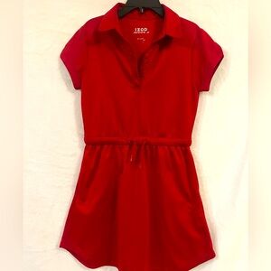 Girls IZOD Red uniform dress size 4